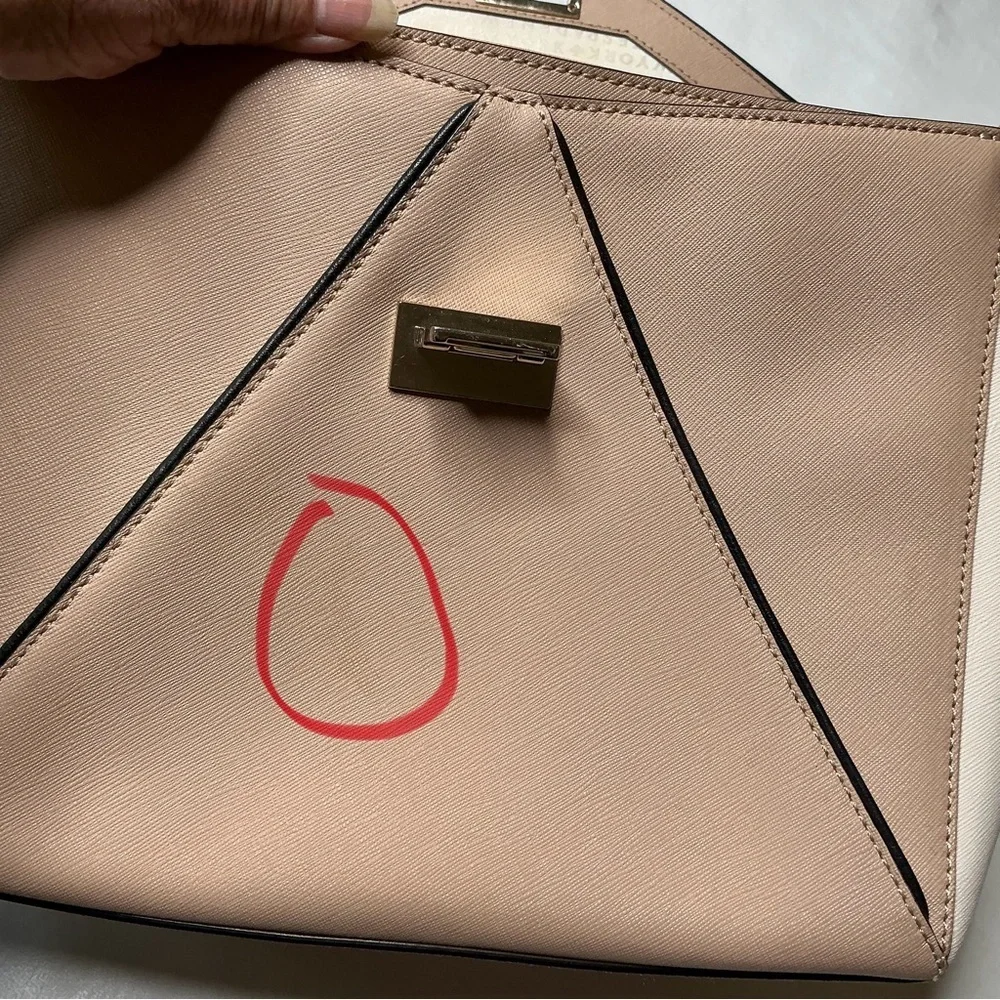 Kate Spade Saffiano Leather Envelope HandbagTwo Tone